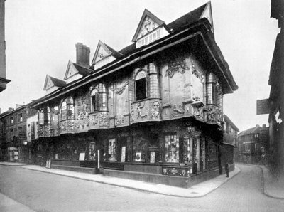 Eski ev, Ipswich, Suffolk, İngiltere, 1924-1926. by Valentine and Sons Ltd