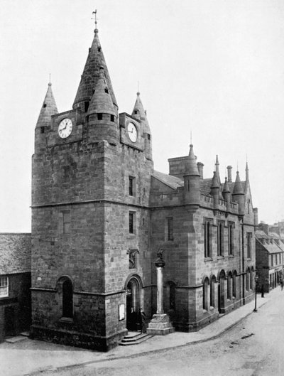 Eski Kule, Tain, Ross ve Cromarty, İskoçya, 1924-1926. by Valentine and Sons Ltd