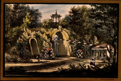 Valerian Platonovich Langer (1799-1870), litografi, suluboya, yaklaşık 1820, Devlet Açık Hava Müzesi Tsarskoye Selo, St. Petersburg Â tarafından "Tsarskoye Selo
