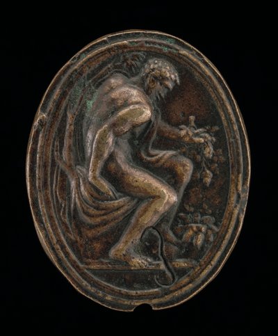 Oturan Bir Adam. by Valerio Belli