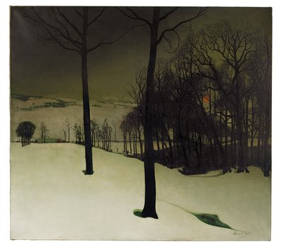 Kışın Orman by Valerius de Saedeleer