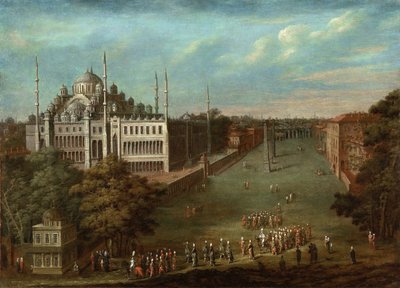 Sultan Ahmed Camii ile Hipodrom Meydanı