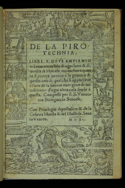 piroteknik by Vannoccio Biringucci