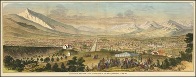 1863 görünümü Salt Lake City by Various