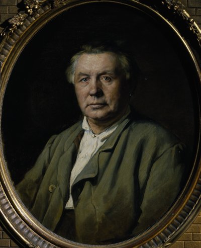 Portrait of the painter P. S. Stepanov, 1870 by Vasili Grigorevich Perov
