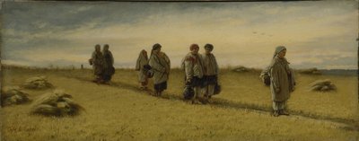 Orakçıların Tarladan Dönüşü, Ryazan Eyaleti, 1874 by Vasili Grigorevich Perov
