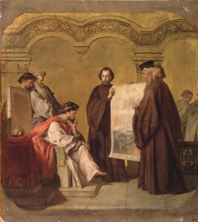 Grandük Vladimir Büyükelçileri kabul by Vasili Petrovich Vereshchagin
