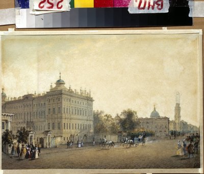 Aziz PETERSBOURG. Anichkov Sarayı. (Saint Petersburg. Anichkov Sarayı). Vasily Semyonovich Sadovnikov