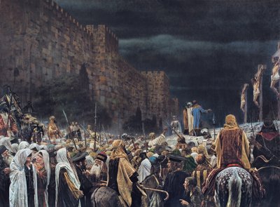 Romalılar tarafından çarmıha gerilme, 1887 by Vasili Vasilievich Vereshchagin