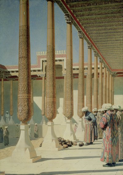 Kupaların Gösterisi by Vasili Vasilievich Vereshchagin