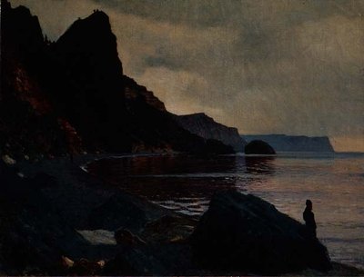 St. George Manastırı yakınında, Krym, Ukrayna (tuval üzerine yağlı boya) by Vasili Vasilievich Vereshchagin