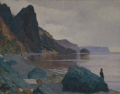 George Manastırı yakınında. Kırım by Vasili Vasilievich Vereshchagin