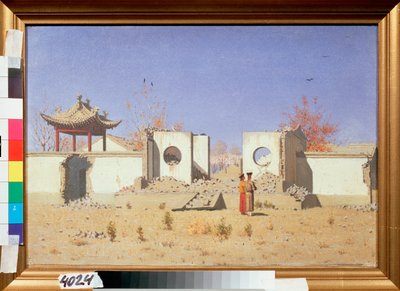 Harabe tapınağı chinoise a Akkent (Türkiye) (Akkent