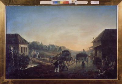 Posta arabası istasyonu. Vasili Vasilyevich Samoylov