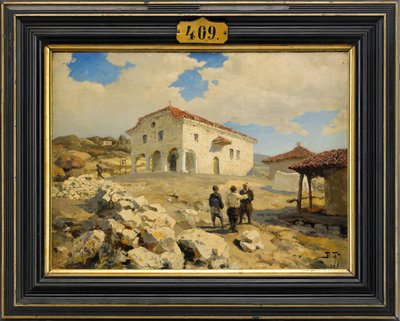 Balkanlarda Bir Kilise, 1877 by Vasilij Dmitrievich Polenov