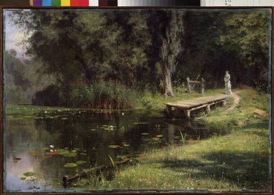 İşgal edilmiş gölet. Vasily Dmitrievich Polenov