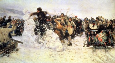 Kar Kalesinin Ele Geçirilmesi, 1891 by Vasilij Ivanovic Surikov