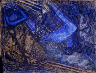Michail Vrubel'in Ölümünün Yasını Tutmak, 1910-1911 by Vasily Ivanovich Denisov