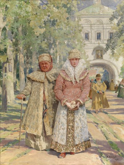 Manastır Kapısı Dışı, 1916 by Vasily Ivanovich Navozov