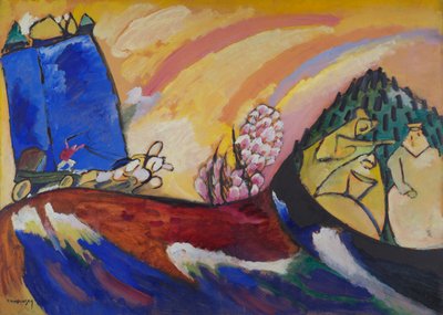 Troyka ile boyama, 4036. by Wassily Kandinsky