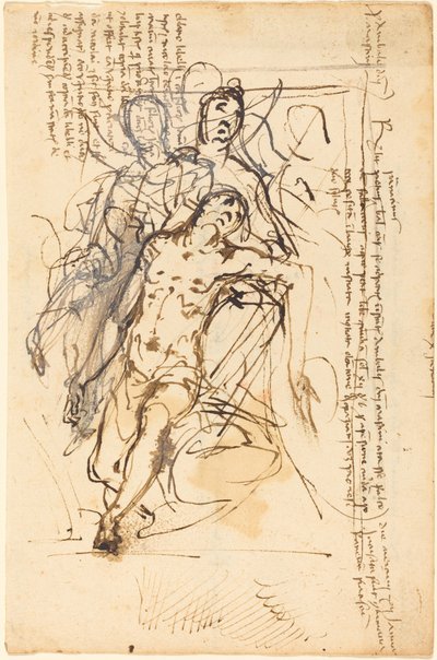 Pieta by Venetian 17th Century