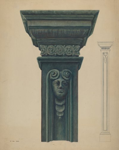 Dökme Demir Sütun by Vera Van Voris