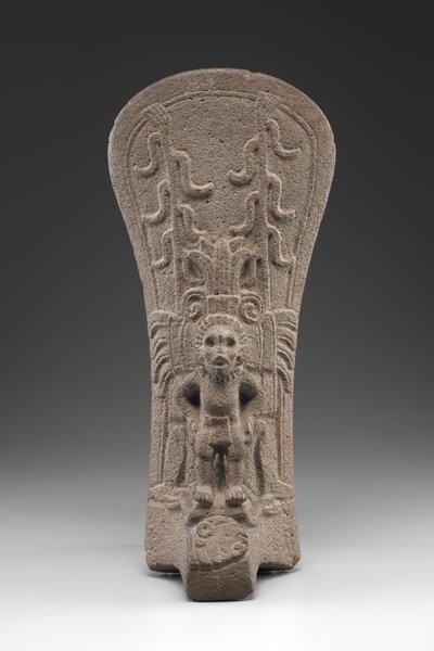 İnsan Kurbanı Kabul Eden Mısır Tanrılı Palma, 250-950 arası (bazalt) by Veracruz Veracruz