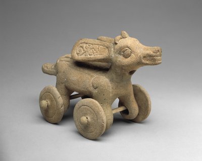 Tekerlekli Geyik, MS 300-900 (toprak çanak çömlek) by Veracruz Veracruz
