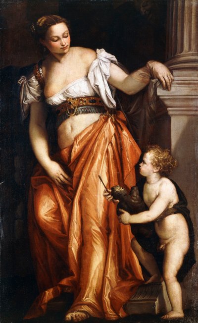 Heykelin kişileştirilmesi, c.1557-59 by Veronese
