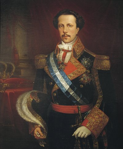 Asis de Bourbon tarafından Francis'in Portresi. 1848 (tuval üzerine yağlı boya) by Vicente Lopez y Portana