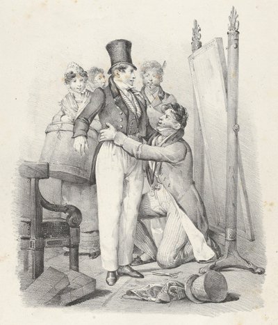 Çatlak. II: Artık kendimi tanımıyorum Kendimi Artık Tanımıyorum, 1824. by Victor Adam