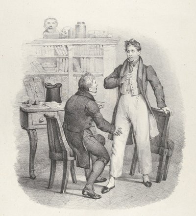 Çatlak. VIII: Nasıl Doktor! Ne, Doktor, 1824. by Victor Adam