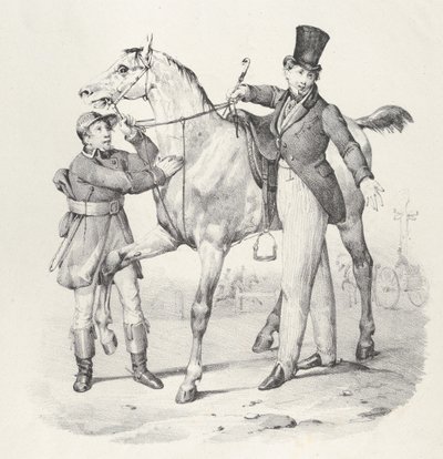 Çatlak. VI: Yürüyemedim Artık hiçbir yere yürüyemiyorum, 1824.. by Victor Adam