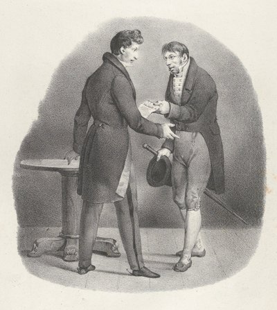 Çatlak. XII: Düşündüğüm kadar biliyordum, 1824. by Victor Adam