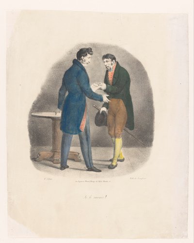 Genç adam Je le savais mektubu alır! (nesne üzerine başlık) Genç bir adamın hayatında bir yıl (dizi başlığı) Un an de la vie de jeune homme, histoire véritable (dizi başlığı) by Victor Adam