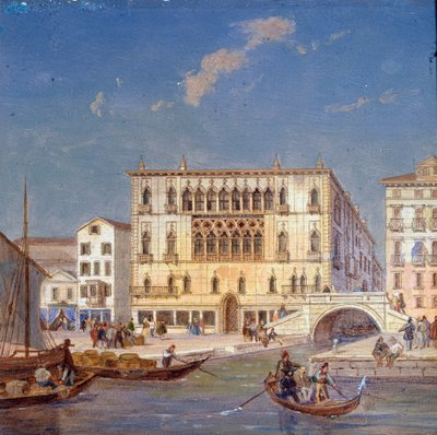 Palazzo Bernardo, 19. yüzyıl by Victor Adam