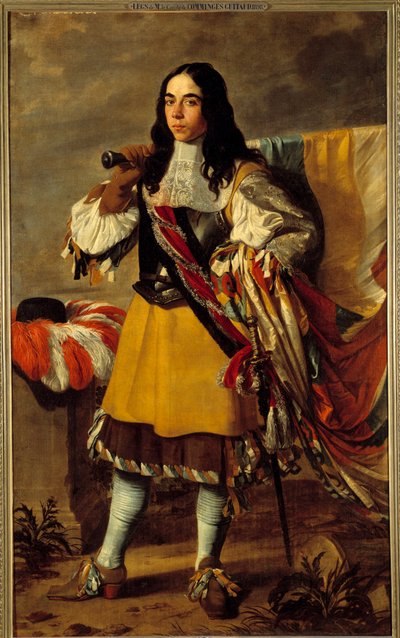 Victor Boucquet (1619-1677) tarafından yapılmış bir Duvar Kapısı Tablosu 17. Yüzyıl Güneşi. 1,84x1,12 m by Victor Boucquet