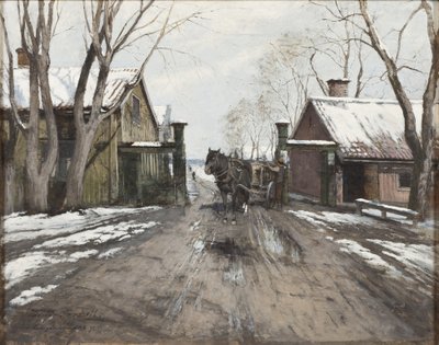 Şehir Geçiş Kapısında by Victor Forssell