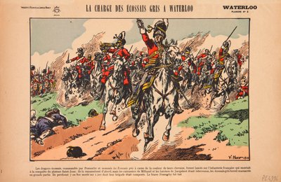 Kraliyet İskoç Grilerinin Waterloo Savaşı'ndaki Hükmü, 1920 dolayları by Victor Huen