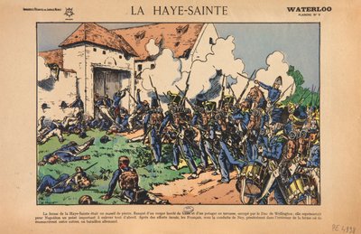 La Haye-Sainte, Waterloo, 1920 dolayları by Victor Huen