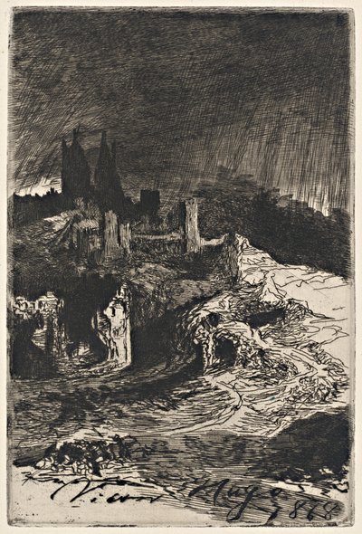 Manzara by Victor, Hugo
