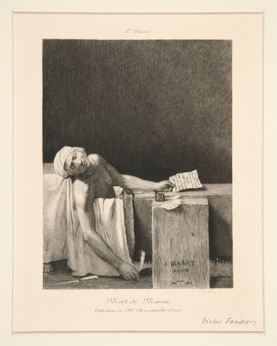 Marat'nın Ölümü by Victor Louis Focillon