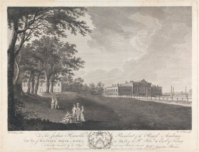 Essex'teki Wanstead Evi by Victor Marie Picot