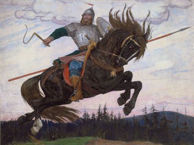 Bir Bogatyr, 1920 by Victor Mikhailovich Vasnetsov