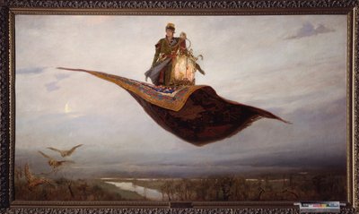 Uçan Halıya Binmek - Viktor Mikhaylovich Vasnetsov
