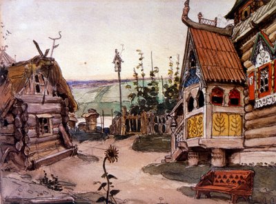Nina Slobodka Berendeevka, Viktor Mikhaylovich Vasnetsov (1848 – 1926) by Victor Mikhailovich Vasnetsov