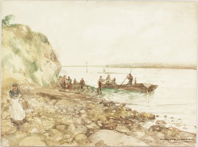 Balıkçılık Coble (gemide wc) by Victor Noble Rainbird