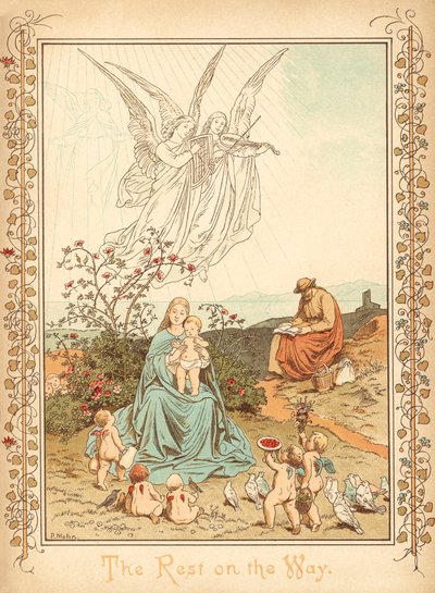 Mısır Yolunda Dinlenme by Victor Paul Mohn