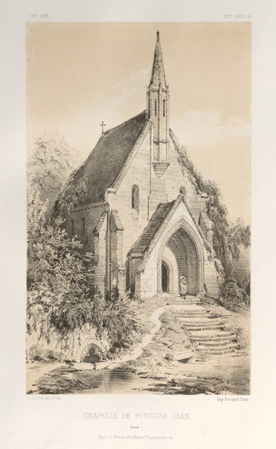 ...Pl.22, Fontaine-Jean Loiret Şapeli, 1860