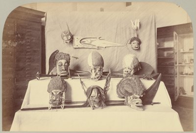 Pl. XIV. Maskeler, vb.: Solomon Adaları by Victor Prevost, Gaston L. Feuardent and Co., New York